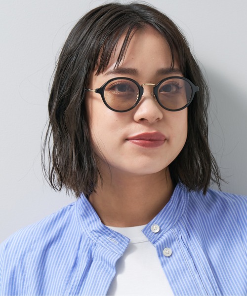 Zoff(ゾフ)の「ボストン型 サングラス|VINTAGE SUNGLASSES(サングラス・レディース・ブラック/ブラウン/イエロー/ブラウン系その他・FREE)」の19枚目の写真