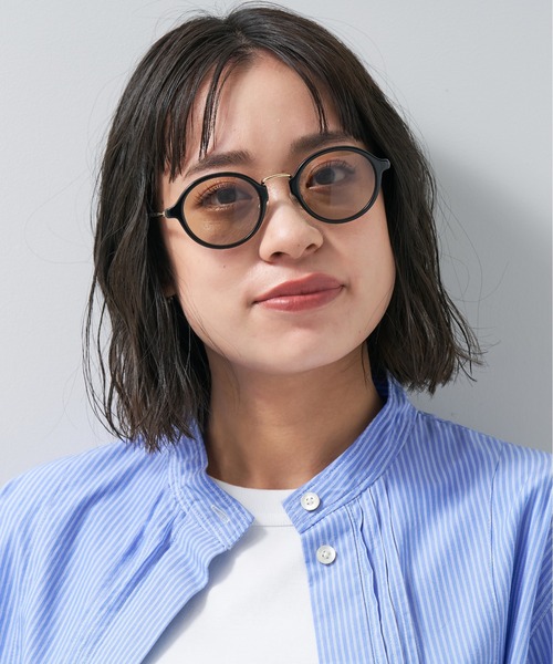 Zoff(ゾフ)の「ボストン型 サングラス|VINTAGE SUNGLASSES(サングラス・レディース・ブラック/ブラウン/イエロー/ブラウン系その他・FREE)」の18枚目の写真