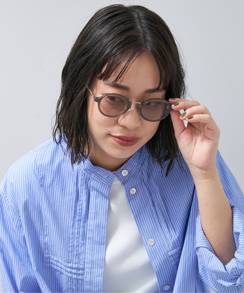 Zoff(ゾフ)の「ボストン型 サングラス|VINTAGE SUNGLASSES(サングラス・レディース・ブラック/ブラウン/イエロー/ブラウン系その他・FREE)」の13枚目の写真