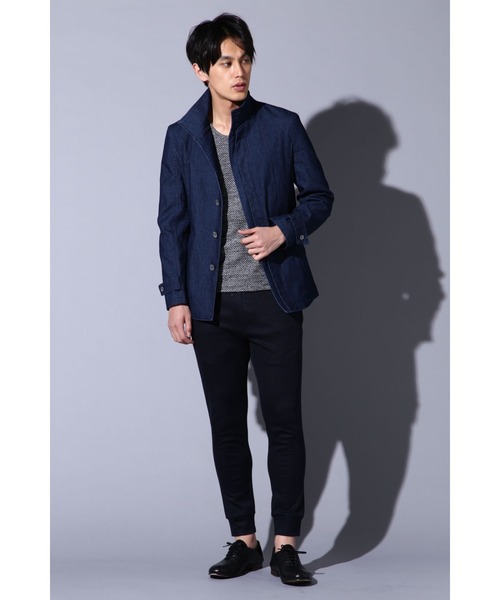 TORNADO MART（トルネードマート）の「Zero by TORNADO MART∴マナプールストレッチスタンドジャケット（カバーオール・メンズ・ベージュ/ネイビー・M/L/LL）」の17枚目の写真