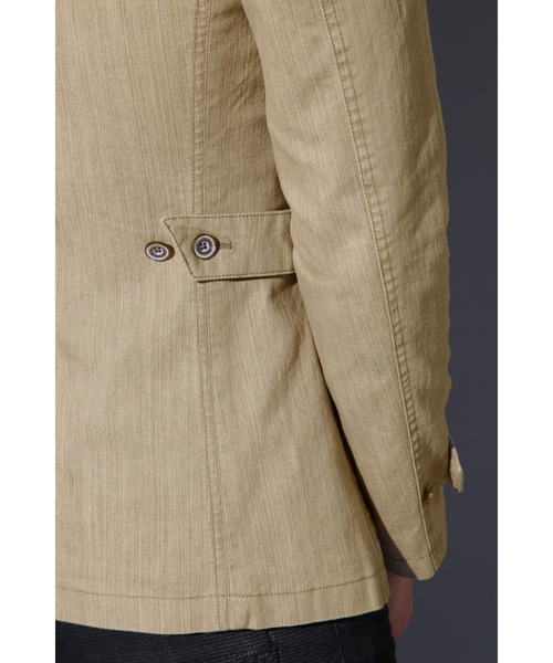 TORNADO MART（トルネードマート）の「Zero by TORNADO MART∴マナプールストレッチスタンドジャケット（カバーオール・メンズ・ベージュ/ネイビー・M/L/LL）」の10枚目の写真