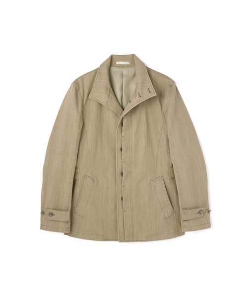 TORNADO MART（トルネードマート）の「Zero by TORNADO MART∴マナプールストレッチスタンドジャケット（カバーオール・メンズ・ベージュ/ネイビー・M/L/LL）」の9枚目の写真