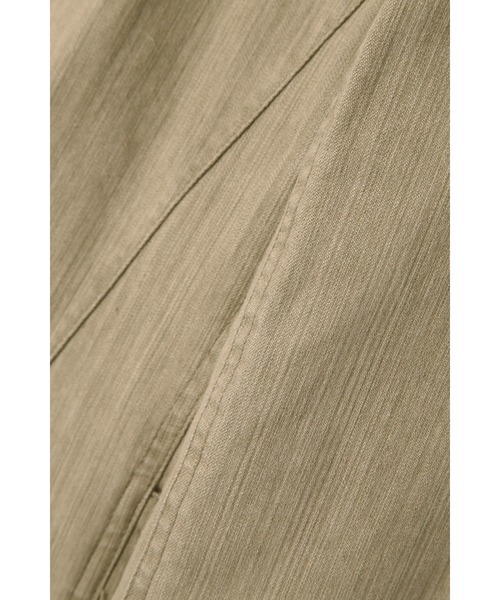 TORNADO MART（トルネードマート）の「Zero by TORNADO MART∴マナプールストレッチスタンドジャケット（カバーオール・メンズ・ベージュ/ネイビー・M/L/LL）」の7枚目の写真