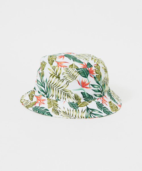 NEW ERA ニューエラ　ボタニカル柄　バケットハット NEW ERA（ニューエラ）の「【NEW ERA / ニューエラ】ボタニカル