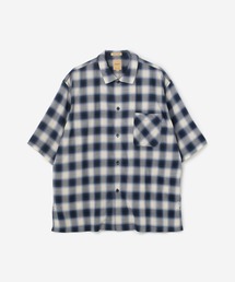 Sanca | Sanca | レトロチェックオープンカラーシャツ MEN(シャツ/ブラウス)