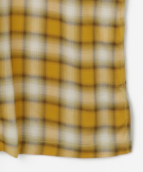 Sanca(サンカ)の「Sanca | レトロチェックオープンカラーシャツ MEN(シャツ/ブラウス・メンズ・ブルー系その他/イエロー系その他・2/3)」の17枚目の写真