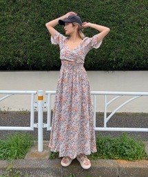 AMAIL | Vintage flower 4way dress(ワンピース)