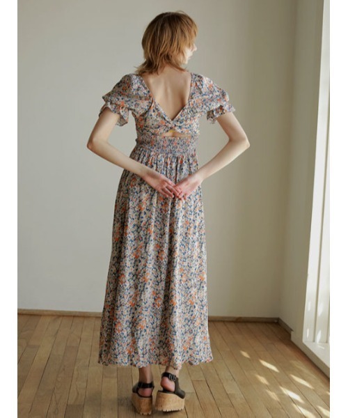 ワンピース Flower vintage dress AMAIL（アマイル）の「Vintage flower 4way dress（ワンピース）」 - WEAR