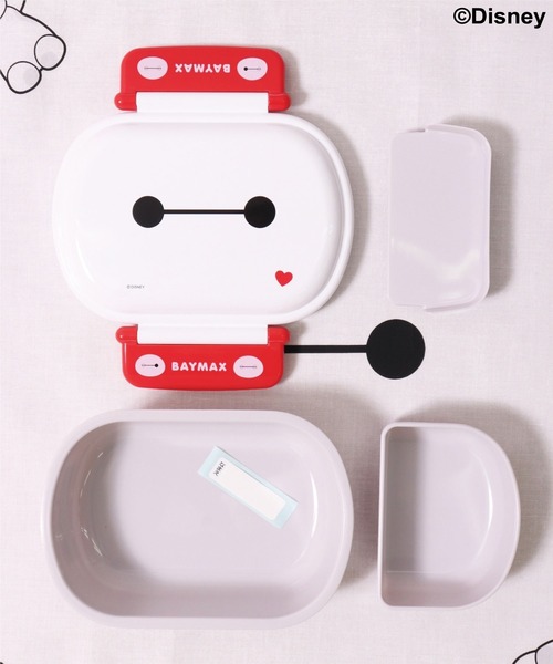 BAYBLO（ベイブロ）の「(SK)ふわっとフタ タイト ランチボックス[360ml]（お弁当箱・キッズ・ホワイト系その他/ブルー系その他/ホワイト系1/レッド系1・ONE SIZE）」の8枚目の写真