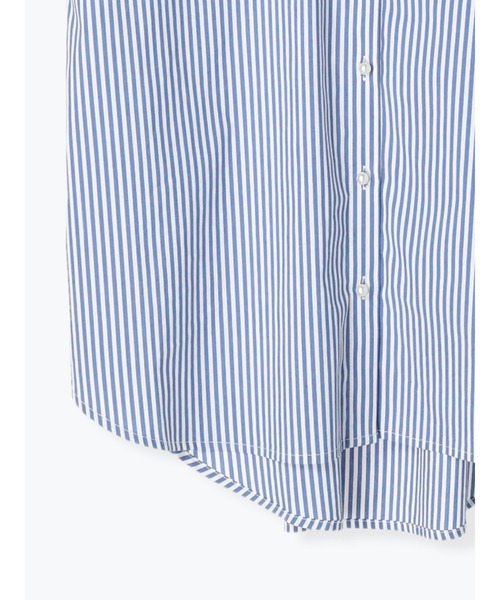 Te chichi（テチチ）の「パール釦フレンチスリーブシャツ（シャツ/ブラウス・レディース・ブラック/オフホワイト/ブルー・ﾌﾘ-）」の5枚目の写真