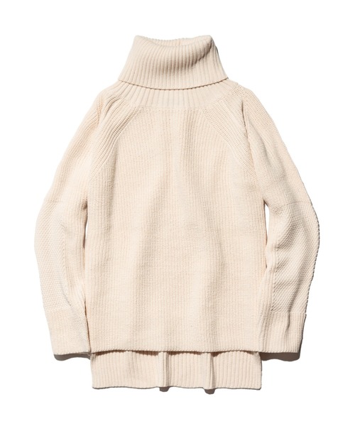 glamb（グラム）の「Sulman Turtle Knit / サルマンタートルネックニット（ニット/セーター・メンズ・ブラック/ホワイト/カーキ・M/S/L）」の5枚目の写真
