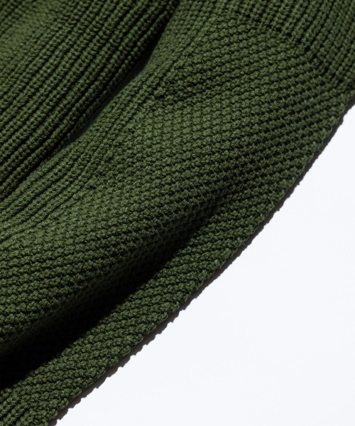 glamb（グラム）の「Sulman Turtle Knit / サルマンタートルネックニット（ニット/セーター・メンズ・ブラック/ホワイト/カーキ・M/S/L）」の8枚目の写真