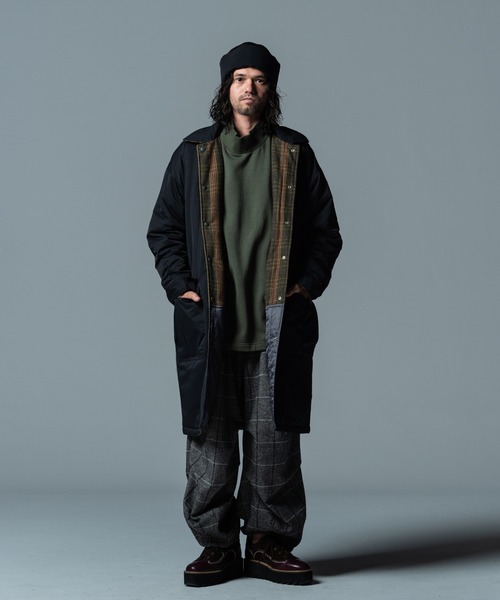 glamb（グラム）の「Sulman Turtle Knit / サルマンタートルネックニット（ニット/セーター・メンズ・ブラック/ホワイト/カーキ・M/S/L）」の13枚目の写真