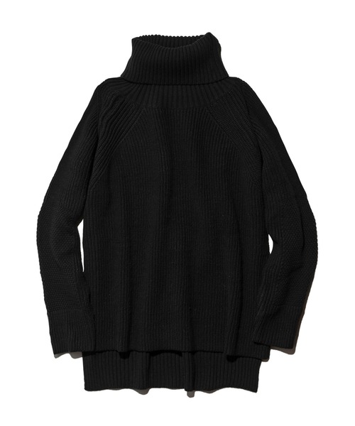 glamb（グラム）の「Sulman Turtle Knit / サルマンタートルネックニット（ニット/セーター・メンズ・ブラック/ホワイト/カーキ・M/S/L）」の20枚目の写真