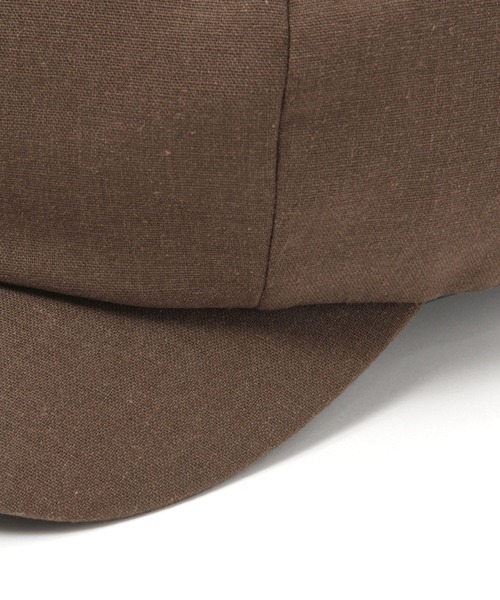 niko and...（ニコアンド）の「麻混ボリュームキャスケット（キャスケット・メンズ・ブラック/ブラウン/ネイビー・FREE）」の13枚目の写真