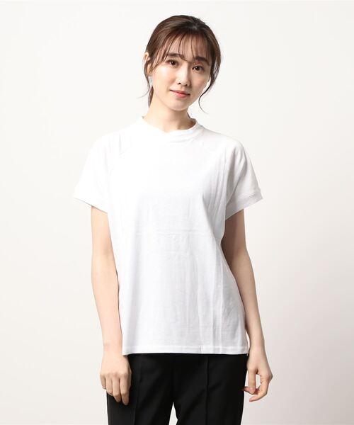 Lace Ladies(レースレディース)の「ボトルネック半袖Tシャツ(Tシャツ/カットソー・レディース・ホワイト/ブラック/ブラウン・M/L)」の6枚目の写真