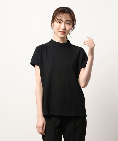 セール】ボトルネック半袖Tシャツ（Tシャツ/カットソー）｜Lace  