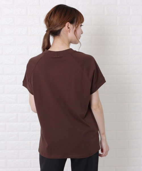 Lace Ladies(レースレディース)の「ボトルネック半袖Tシャツ(Tシャツ/カットソー・レディース・ホワイト/ブラック/ブラウン・M/L)」の17枚目の写真
