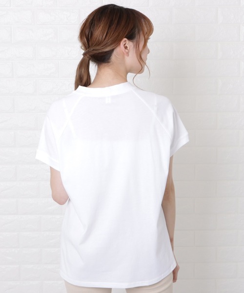Lace Ladies(レースレディース)の「ボトルネック半袖Tシャツ(Tシャツ/カットソー・レディース・ホワイト/ブラック/ブラウン・M/L)」の10枚目の写真