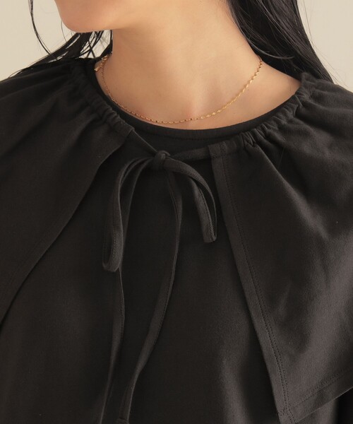 BeAMS DOT(ビームスドット)の「BeAMS DOT / マルチウェイ プルオーバー(Tシャツ/カットソー・レディース・ホワイト/ブラック系その他4・FREE)」の8枚目の写真