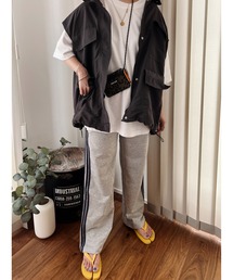 HWG_5 | ラインスラックスパンツ(その他パンツ)