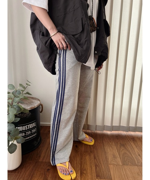 HWG_5（エイチダブルゴー）の「ラインスラックスパンツ（その他パンツ・レディース・ブラック/グレー/グリーン・FREE）」の14枚目の写真