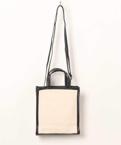 GLOBAL WORK（グローバルワーク）の「Disney/キャンバストート/キッズ/276269（ショルダーバッグ・キッズ・ホワイト/ホワイト系その他2・FREE）」の3枚目の写真