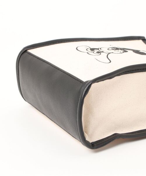 GLOBAL WORK（グローバルワーク）の「Disney/キャンバストート/キッズ/276269（ショルダーバッグ・キッズ・ホワイト/ホワイト系その他2・FREE）」の4枚目の写真