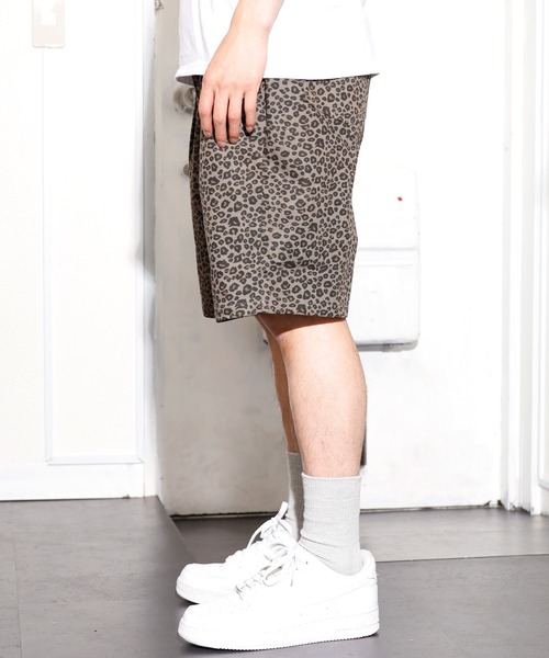 ROOPTOKYO（ループトウキョウ）の「レオパードシェフショーツ（その他パンツ・メンズ・ベージュ/グリーン・L/M/XL）」の5枚目の写真