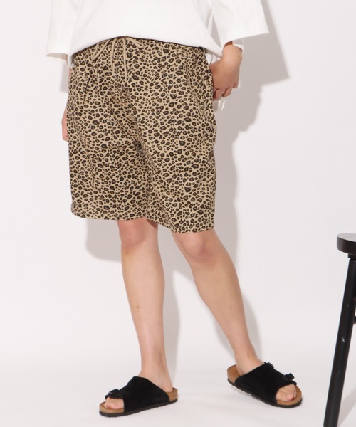ROOPTOKYO（ループトウキョウ）の「レオパードシェフショーツ（その他パンツ・メンズ・ベージュ/グリーン・L/M/XL）」の4枚目の写真