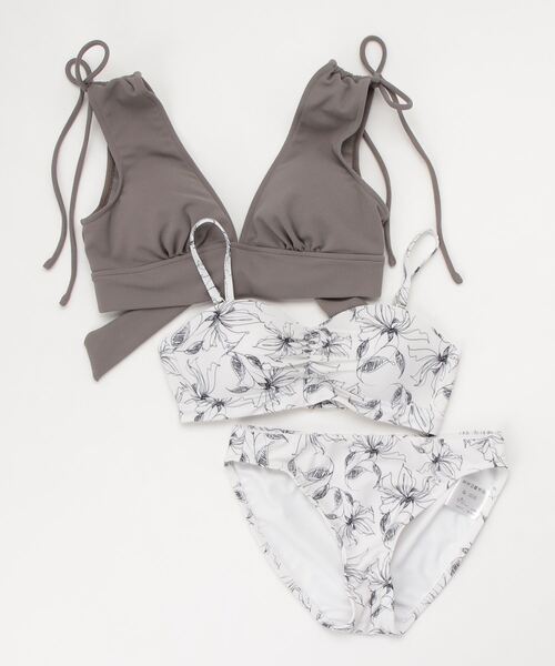 LIPSERVICE(リップサービス)の「LIP SERVICE/リップサービス 水着 374050(水着・レディース・ベージュ/ブラウン・9号)」の1枚目の写真