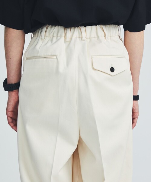 markaware（マーカウェア）の「PLEATED WIDE TROUSERS