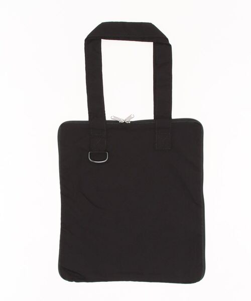 FRUIT OF THE LOOM（フルーツオブザルーム）の「NYLON  ROUND FASNAR TOTE BAG / ナイロン / トートバッグ / A4 / コンパクト / カジュアル / ファスナー（トートバッグ・メンズ・ブラック/ベージュ/ネイビー/グレー/ピンク/ミント・FREE）」の7枚目の写真