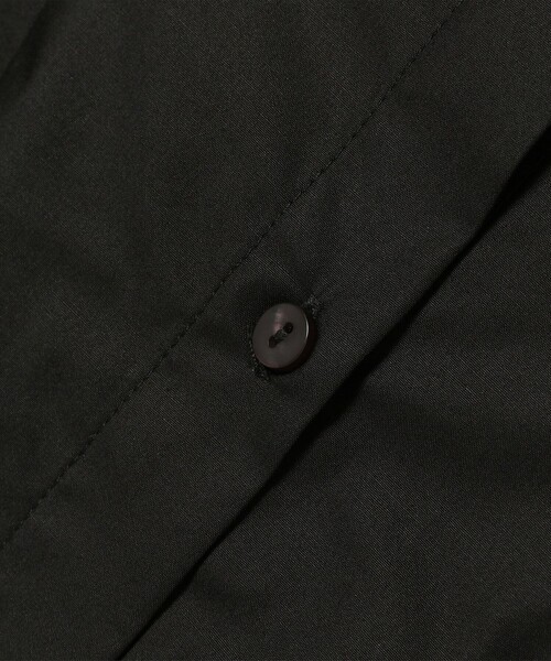 BeAMS DOT(ビームスドット)の「BeAMS DOT / オープンショルダー ロングシャツワンピース(シャツワンピース・レディース・ブラック/オレンジ/ホワイト・FREE)」の8枚目の写真