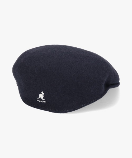 KANGOL（カンゴール）の「KANGOL Wool 504（ハンチング/ベレー帽・メンズ・ホワイト/ライトグレー/ブラック/ネイビー/ブラウン/グレー/レッド/ピンク/オレンジ/グリーン/ライトブラウン/ダークグレー/キャメル/ワイン/ブラック×ゴールド・SMALL/MEDIUM/LARGE/X-LARGE/XX-LARGE）」の16枚目の写真