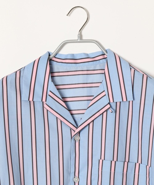 PBLIM(ページボーイリム)の「PAGEBOYLIM/ヒッピーストライプシャツ(シャツ/ブラウス・レディース・ミント/サックスブルー・MEDIUM/LARGE)」の11枚目の写真