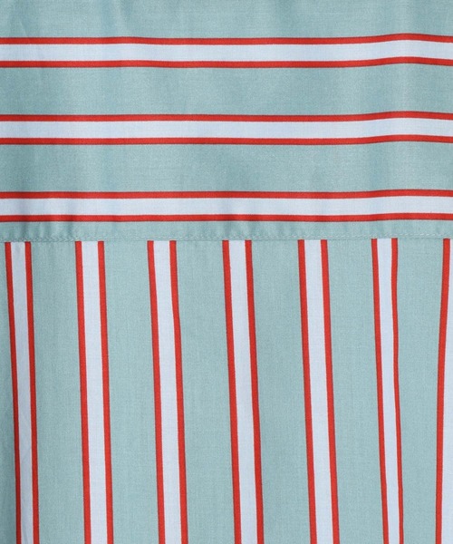 PBLIM(ページボーイリム)の「PAGEBOYLIM/ヒッピーストライプシャツ(シャツ/ブラウス・レディース・ミント/サックスブルー・MEDIUM/LARGE)」の20枚目の写真