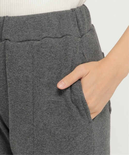 ikka(イッカ)の「テレコ裾スリットパンツ(その他パンツ・レディース・チャコールグレー/ブラウン系その他・L/M)」の15枚目の写真
