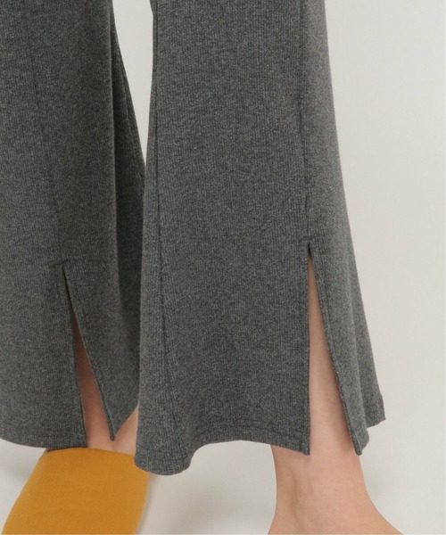 ikka(イッカ)の「テレコ裾スリットパンツ(その他パンツ・レディース・チャコールグレー/ブラウン系その他・L/M)」の17枚目の写真