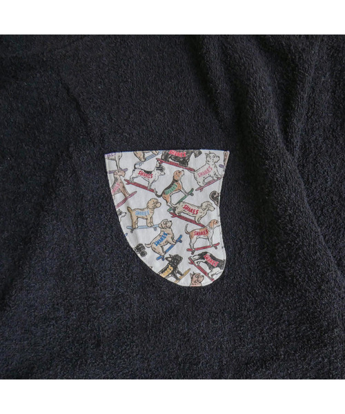 NAVAL（ナバル）の「SHARES DESIGN / PILE CALM FIN POCKET LOOSE TEE（Tシャツ/カットソー・メンズ・ホワイト/ブラック・MEDIUM/LARGE）」の7枚目の写真