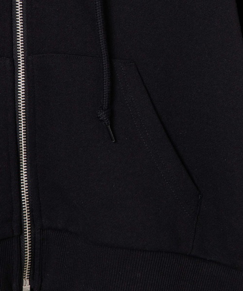 WEGO(ウィゴー)の「WEGO/ショートZIPパーカー(パーカー・レディース・ブラック/ホワイト/杢グレー・FREE)」の19枚目の写真