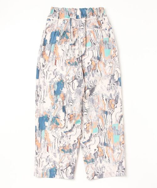 PONTI(ポンティ)の「PONTI Nougat Print Pants(その他パンツ・レディース・ホワイト・1/2)」の2枚目の写真