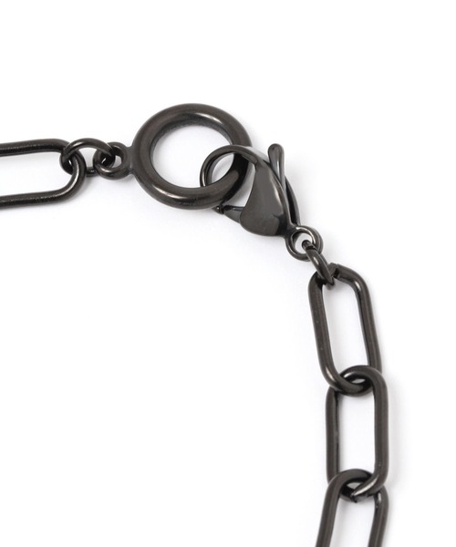 GLOBAL WORK（グローバルワーク）の「ステンレススクエアブレス/UNISEXアクセサリー/299777（ブレスレット・レディース・ブラック/シルバー/ゴールド・FREE）」の5枚目の写真