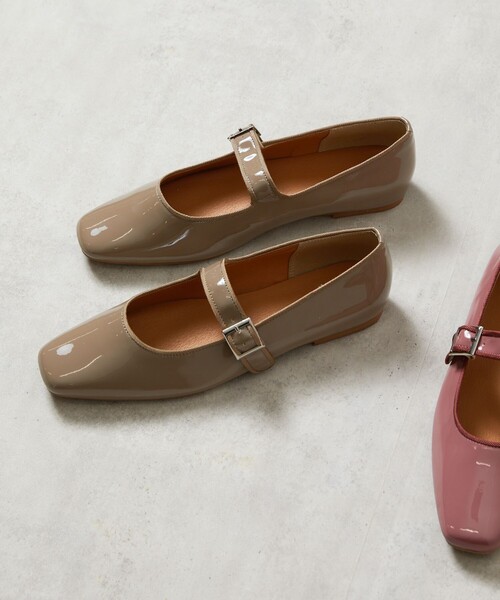 FREAK'S STORE（フリークスストア）の「【WEB限定】Juno Mani/ジュノマニ　カラーエナメルパンプス(メリージェーン/ストラップシューズ)（パンプス・レディース・ブラック/ベージュ/ピンク/グリーン・23.5cm/24.5cm/23.0cm/24.0cm）」の3枚目の写真