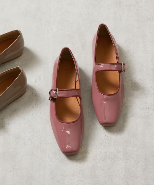 FREAK'S STORE（フリークスストア）の「【WEB限定】Juno Mani/ジュノマニ　カラーエナメルパンプス(メリージェーン/ストラップシューズ)（パンプス・レディース・ブラック/ベージュ/ピンク/グリーン・23.5cm/24.5cm/23.0cm/24.0cm）」の4枚目の写真