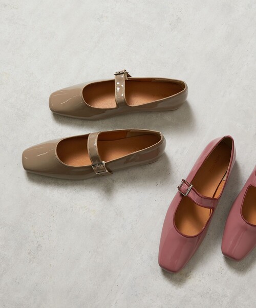 FREAK'S STORE（フリークスストア）の「【WEB限定】Juno Mani/ジュノマニ　カラーエナメルパンプス(メリージェーン/ストラップシューズ)（パンプス・レディース・ブラック/ベージュ/ピンク/グリーン・23.5cm/24.5cm/23.0cm/24.0cm）」の9枚目の写真