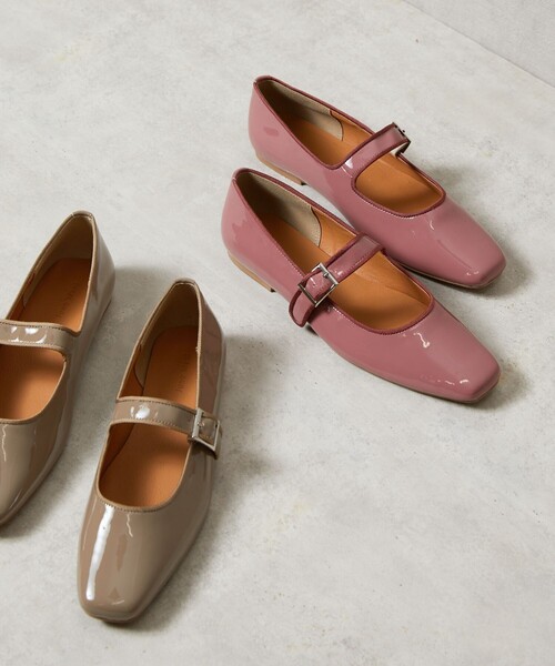 FREAK'S STORE（フリークスストア）の「【WEB限定】Juno Mani/ジュノマニ　カラーエナメルパンプス(メリージェーン/ストラップシューズ)（パンプス・レディース・ブラック/ベージュ/ピンク/グリーン・23.5cm/24.5cm/23.0cm/24.0cm）」の6枚目の写真