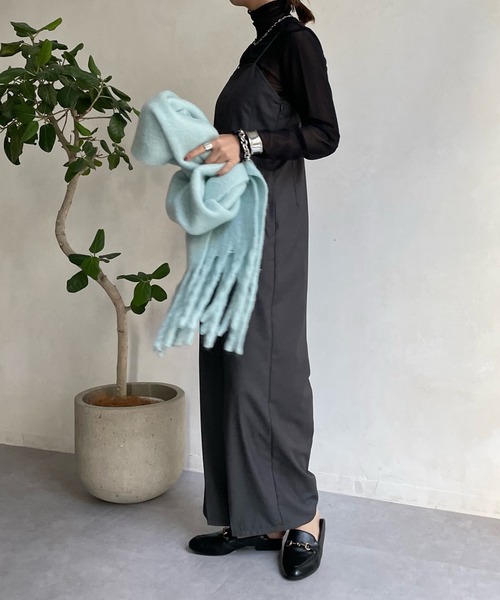 DouDou（ドゥドゥ）の「シアータートル（Tシャツ/カットソー・レディース・ブラック/オフホワイト/グリーン/グレー/ホワイト・FREE）」の21枚目の写真