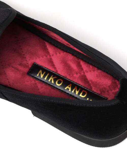 niko and...（ニコアンド）の「[消臭・抗菌防臭]アソートスリッポン（スリッポン・メンズ・ブラック/ネイビー/その他1・MEDIUM/LARGE）」の4枚目の写真