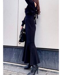 RESEXXY | バックリボンセットニットワンピース(ワンピース)